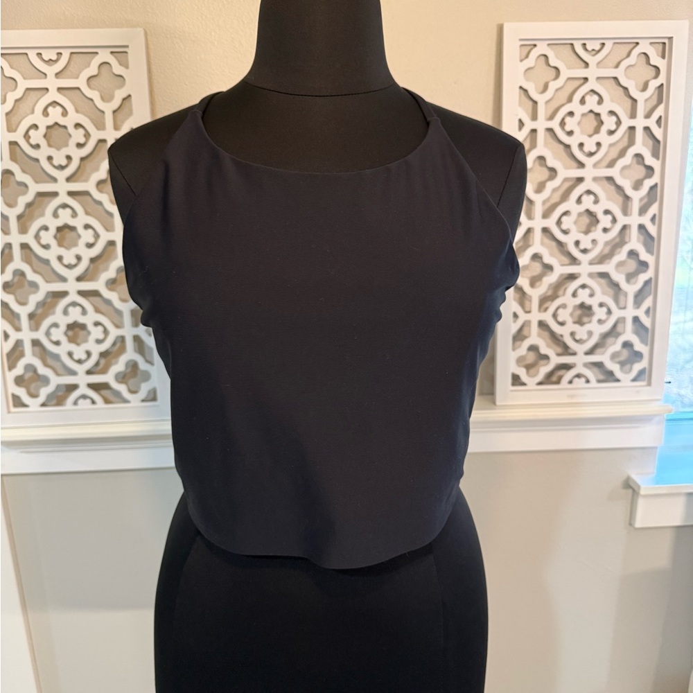 Black Athletic Tank Top